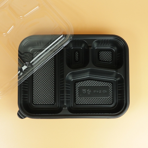 4칸도시락(셋트)V형 1box(200개)