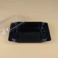 샐러드용기 205 블랙 1box(800)