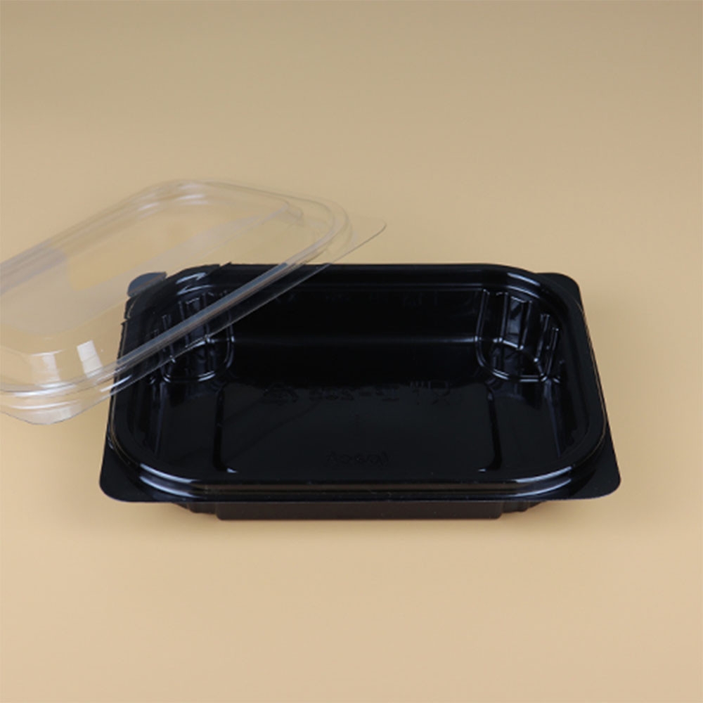 샐러드용기 205 블랙 1box(800)