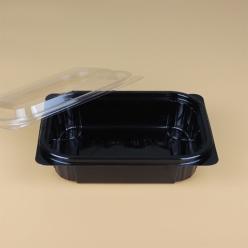 샐러드용기 206 블랙 1box(800)