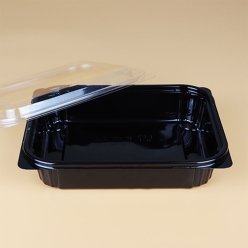 샐러드용기 212 블랙 1box(600)