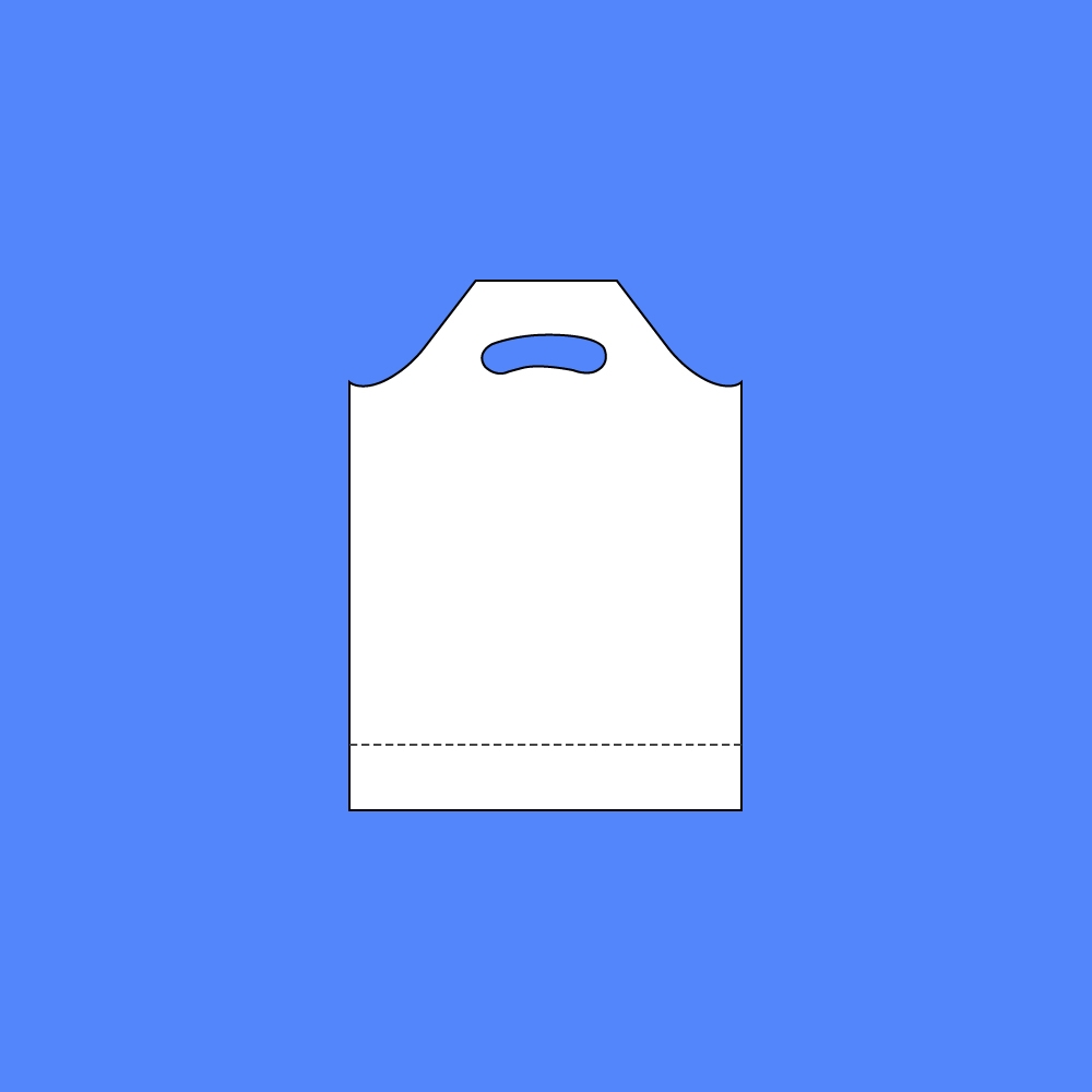 (32oz) 비닐 캐리어 1구  (무지) 1box(2000개입)