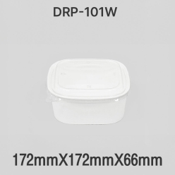 다용도 종이 도시락 DRP-101W 화이트 1box(300개)