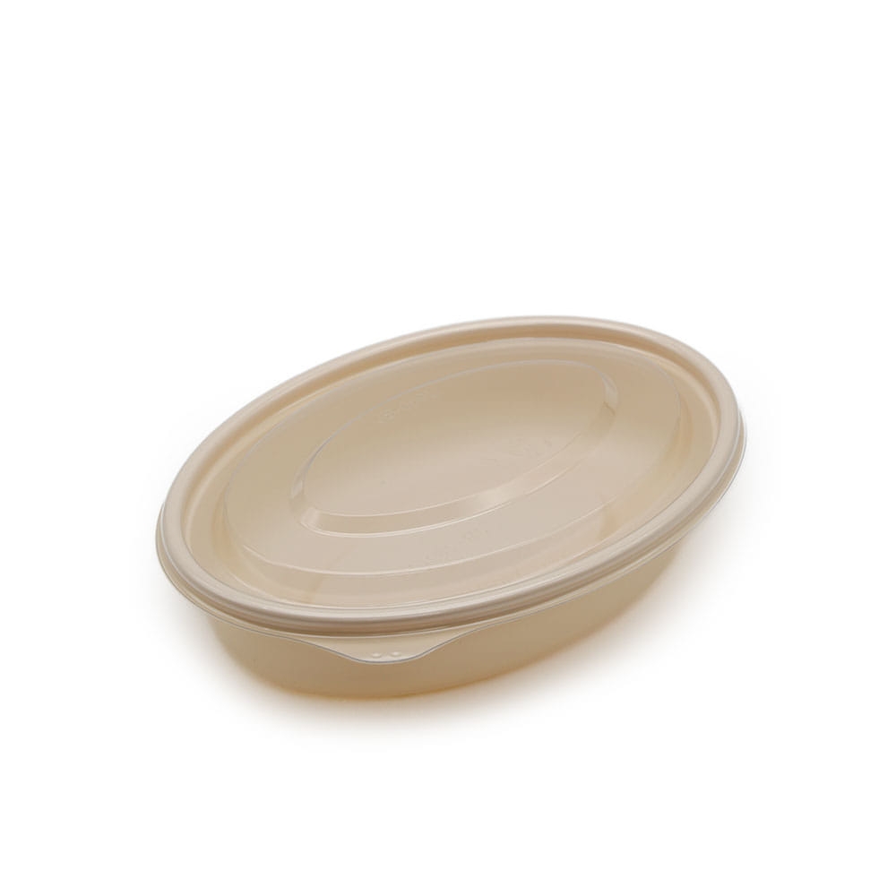 도시락용기 JB462 1칸 베이지 800ml 용기 뚜껑 300개 샐러드 파스타 일회용 배달
