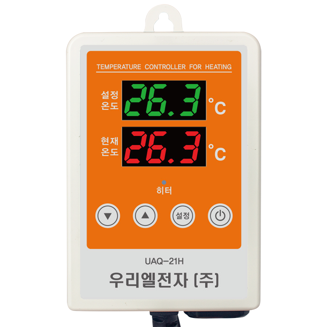 [우리엘전자] 수족관용 온도조절기 (히터용) UAQ-21H