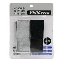필그린 AT-301F용 활성탄 리필필터 2pcs