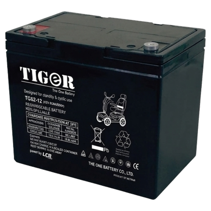 전동휠체어-전동스쿠터 배터리 TG62-12 12V 62ah (2개 1SET)