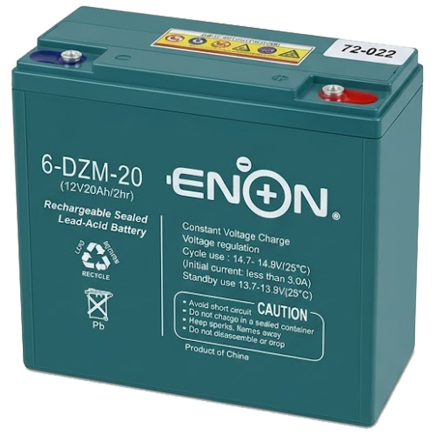 ENON 6-DZF-20(6-DZM-20) 전동용 고방전배터리 12V 20ah (4개,5개,6개 1세트)