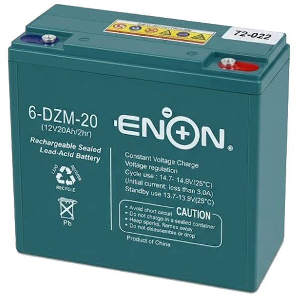 ENON 6-DZF-20(6-DZM-20) 전동용 고방전배터리 12V 20ah (4개,5개,6개 1세트)