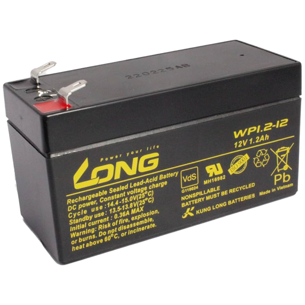 LONG 12V 1.2ah WP1.2-12 UPS 교체용 롱 배터리