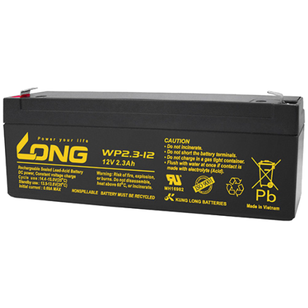 LONG 12V 2.3ah WP2.3-12 UPS 교체용 롱 배터리