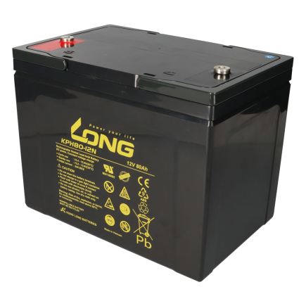 LONG 12V 80ah KPH80-12 UPS 교체용 전동스쿠터 롱 배터리