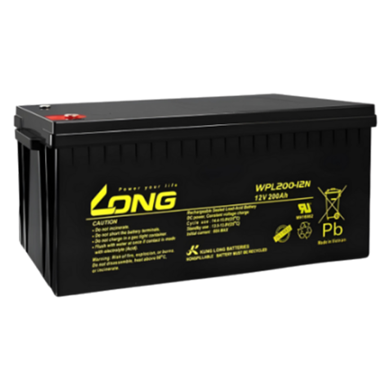 LONG 12V 200ah WPL200-12 UPS 교체용 전동스쿠터 롱 배터리