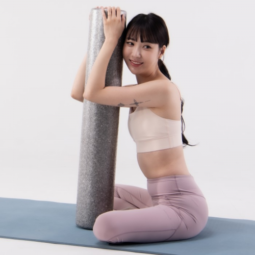 모빌리티 폼롤러 실버(소프트-부드러운 자극) 90*15cm
