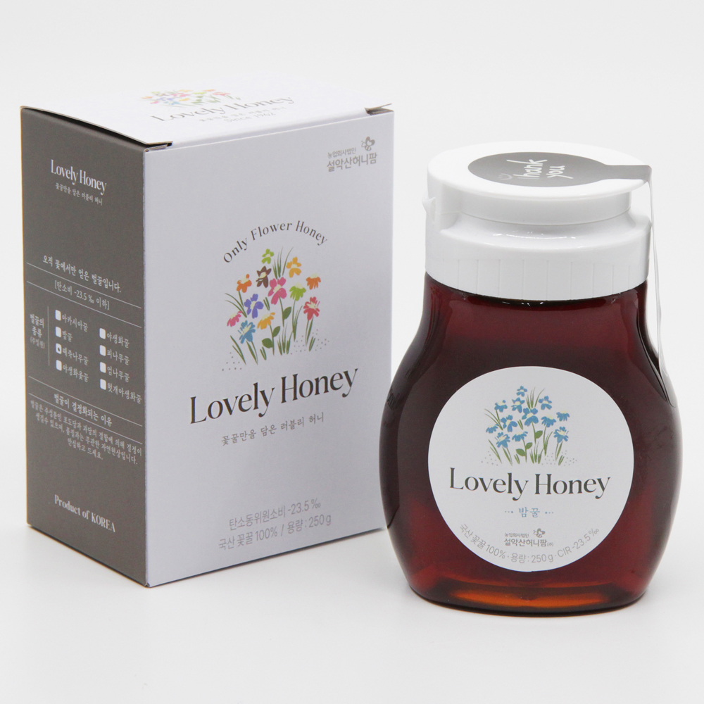 러브리 밤꿀 250g