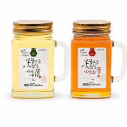 머그벌꿀 2종 (아카시아꿀 500g + 야생화꿀 500g)