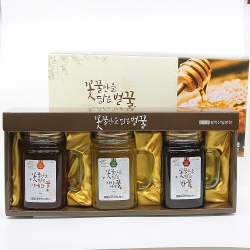 머그벌꿀 선물세트 (아카시아꿀 + 야생화꿀 +밤꿀 각 500g)
