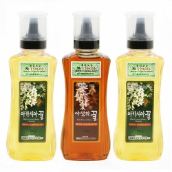 튜브꿀세트 (아카시아꿀+아카시아꿀+야생화꿀 각 500g)