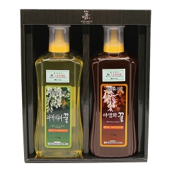 튜브꿀 2종★선물세트★ (1.0kg X 2개)