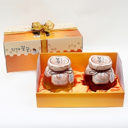 꿀단지선물세트 1호( 아카시아꿀1kg+ 야생화꿀 1kg)