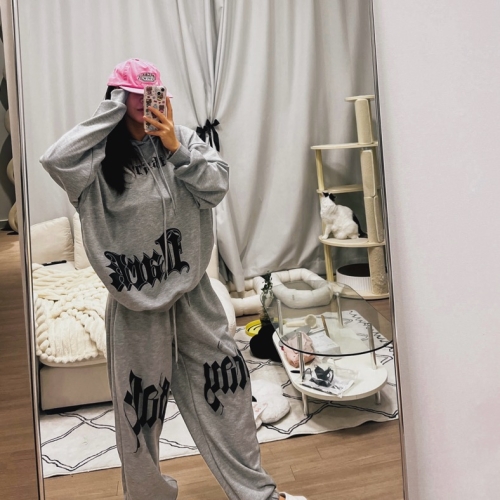 [UNISEX]남녀공용 힙 트레이닝 후드[단품]/[사계절/오버핏후드/커플룩추천]