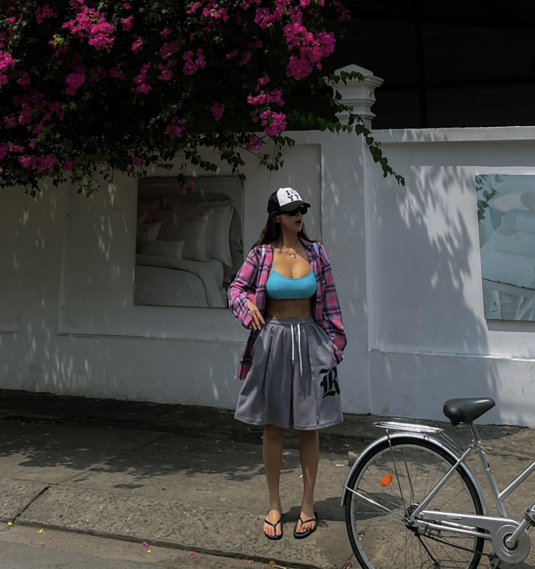 [UNISEX]남여공용 R 버뮤다 팬츠