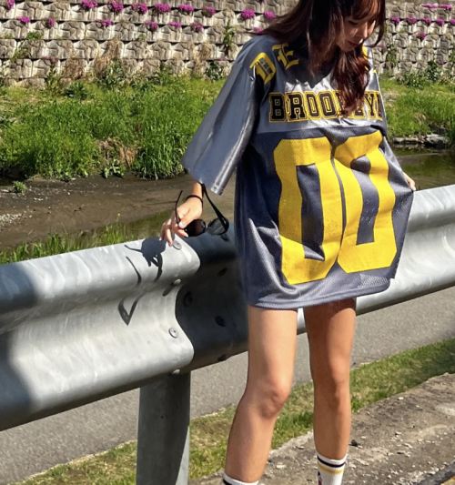 [UNISEX]스카치 00 슬립 오버핏 티셔츠[짐웨어추천]