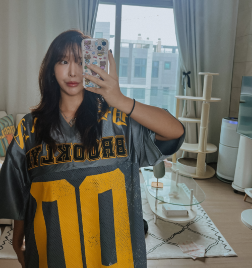 [UNISEX]스카치 00 슬립 오버핏 티셔츠[짐웨어추천]