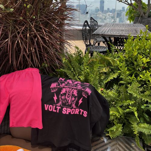 [UNISEX]오버핏 GYM 반팔 티셔츠