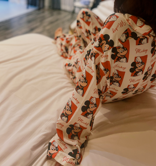 [UNISEX]미키 잠옷 세트[남여사이즈선택가능/커플잠옷추천/디즈니정품/사계절]