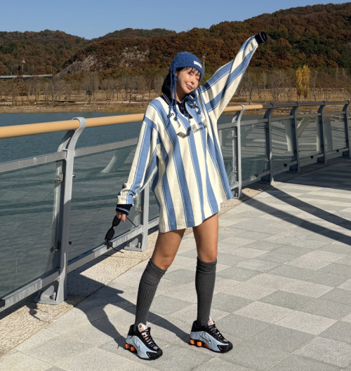 [UNISEX]남여공용 플레이어 카라 니트