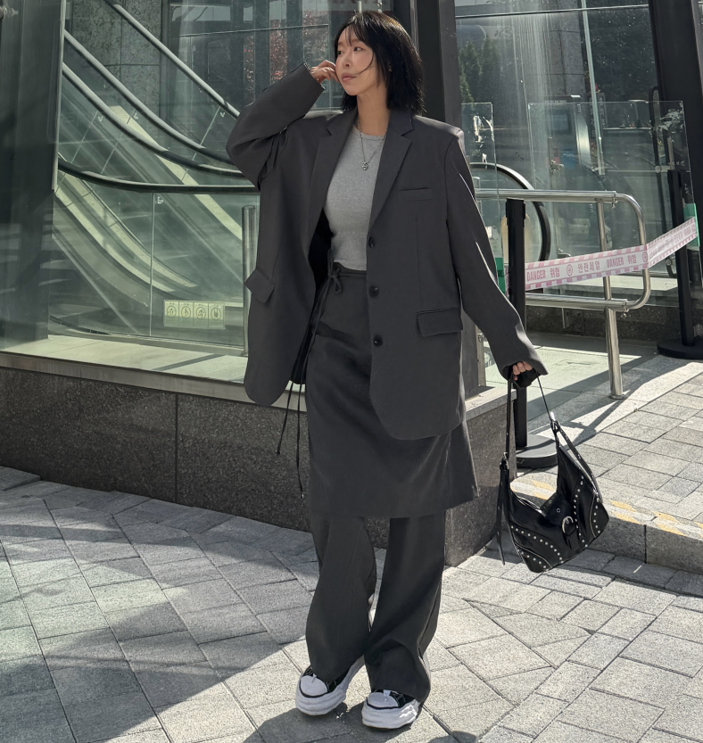 [율픽]유니크 사계절 오버핏 셋업[단품구매가능]