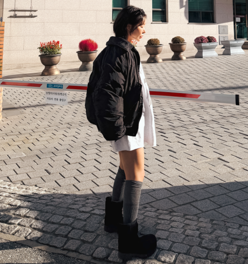 [UNISEX]남여공용 항공 블루종 패딩[율픽]