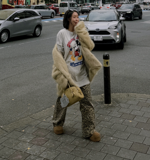 버터 오버핏 퍼자켓[율픽]