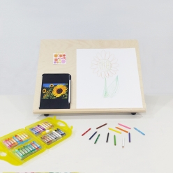 데스크이젤(대) 72x56cm 기본형 리딩데스크 WDE03 드로잉스탠드