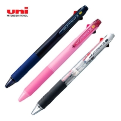 제트스트림 3색볼펜 유니볼 SXE3-400-38 볼펜3색상 0.38mm