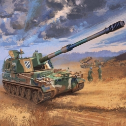 육군 자주포 K9 모형 1/35 프라모델 T13219