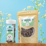 비건 제로 쿠키 파우치 350g/변냄새 제거 기능성 간식