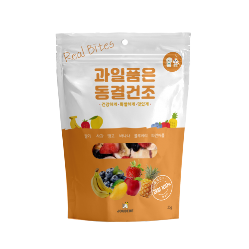 주베베 과일품은 동결건조 25g