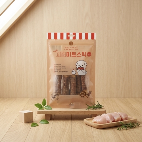 오래먹는 더블 미트 스틱 2종 (닭, 오리)