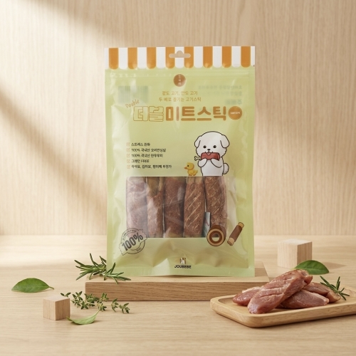 오래먹는 더블 미트 스틱 2종 (닭, 오리)