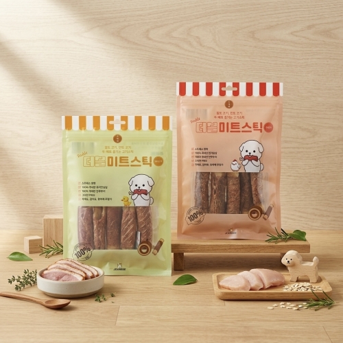 오래먹는 더블 미트 스틱 2종 (닭, 오리)