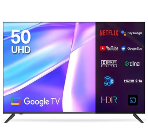 MEGA GOOGLE SMART TV 50" UHD | Eletronic