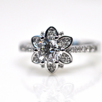 1캐럿 현대 우신 GIA 천연 다이아몬드 아이리스 선물 프로포즈 예물 다이아반지