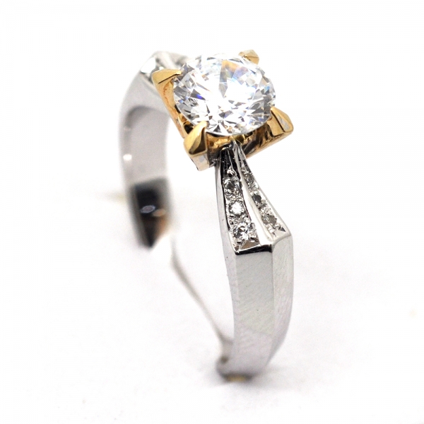 1캐럿 현대 우신 GIA 천연 다이아몬드 씨씨 선물 예물 반지