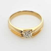 5부 GIA 우신 천연다이아몬드 월리엄 다이아 남자반지