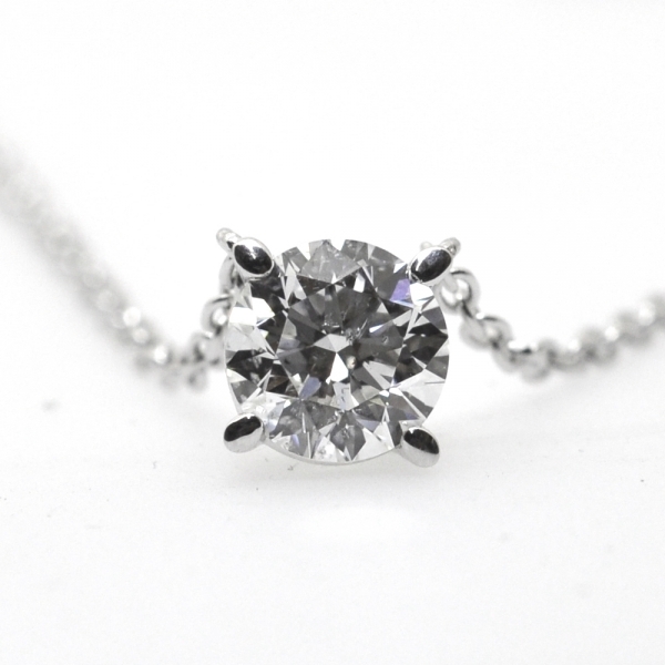 1캐럿 현대 우신 GIA 천연 다이아몬드 캐럿솔리테어 선물 목걸이
