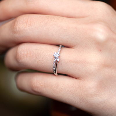 우신 1부 프로포즈반지 스프링플라워