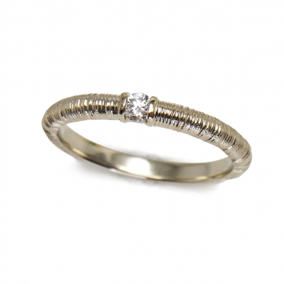 우신 1부 천연 다이아몬드 남자반지 안소니 내추럴 화이트 골드