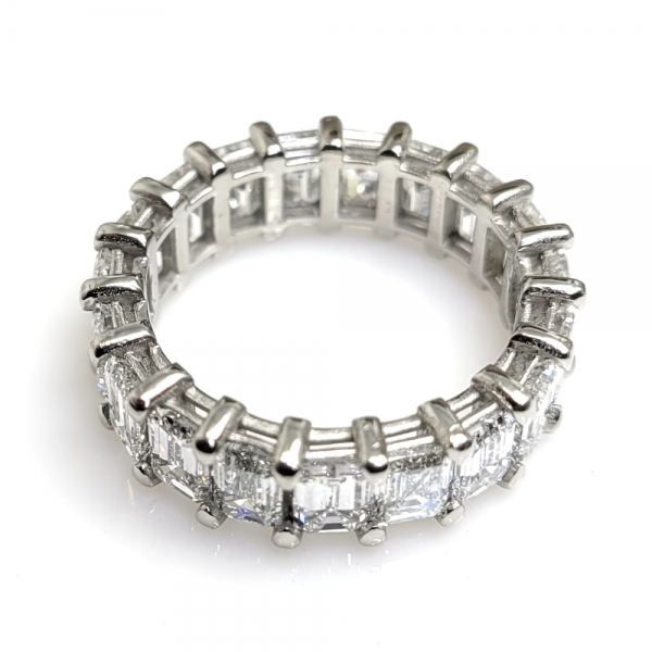 GIA 다이아몬드 5캐럿 밀그레인 선물 반지 14K 18K 플래티넘 화이트 골드 로즈골드